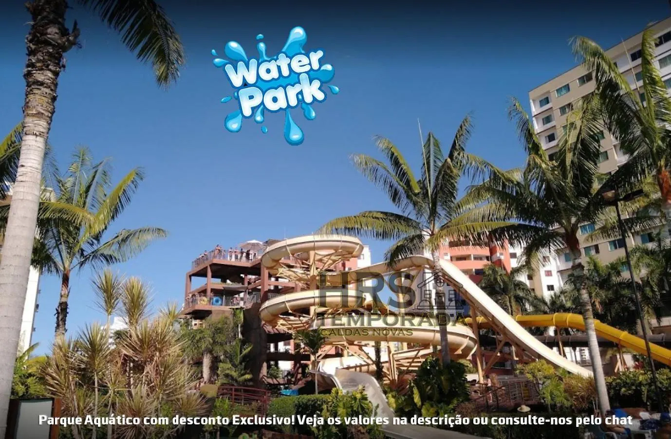 Evian Thermas Hotel Incrivel No Centro De Caldas Novas Com Aguas Termais E Ingressos Com Valores Exclusivos No Hot Park, Lagoa Termas, Nautico E Waterpark 5*,  Brezilya